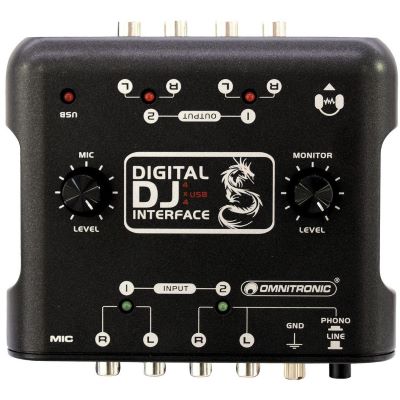 OMNITRONIC DDI 4x4 interface