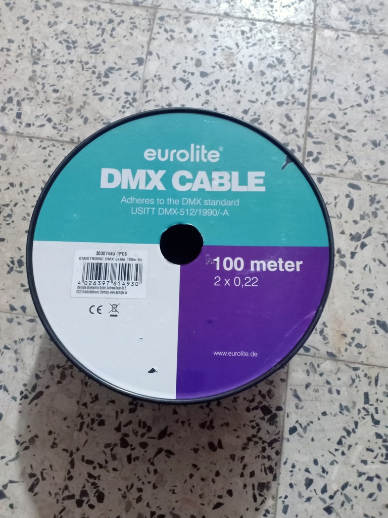 CABLE DMX 2x0.22