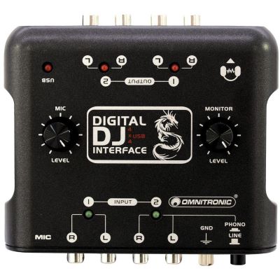 [OMNITRONIC DDI 4x4 interface] 10359850