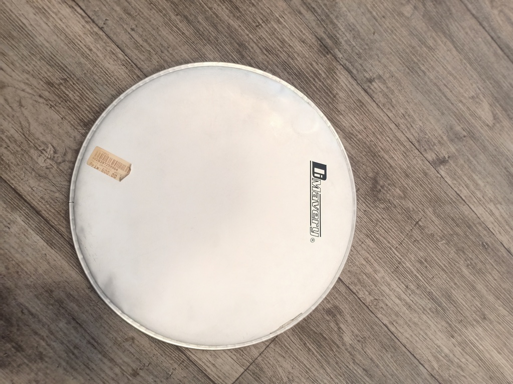 [DIMAVERY Peau de tambour DH-11, blanche] PEAU 26070830